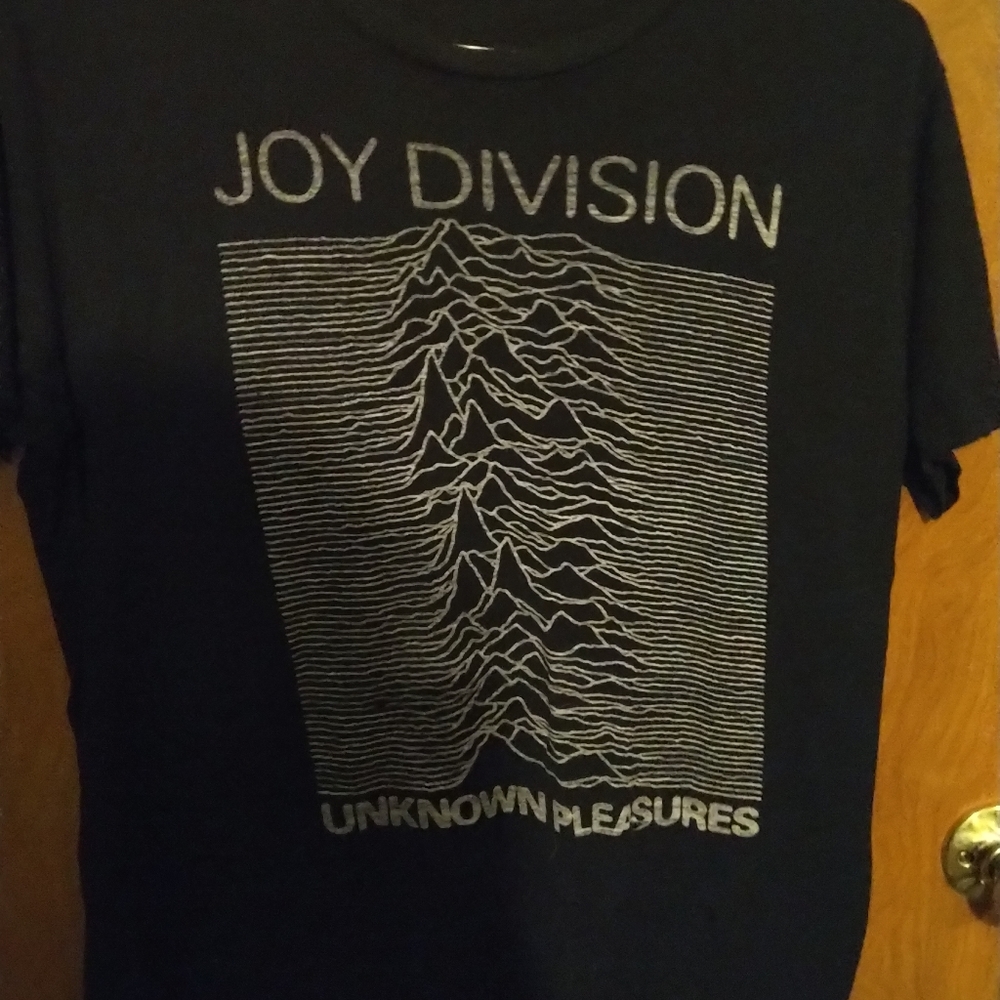 2009 vintage joy division unknown pleasures shirt